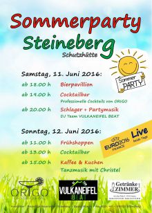 Sommerparty Steineberg (seit 2015)